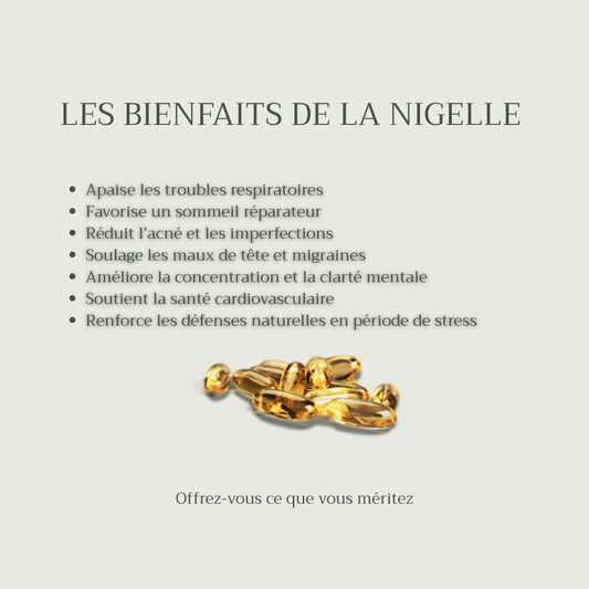 Huile de Nigelle - Gélules