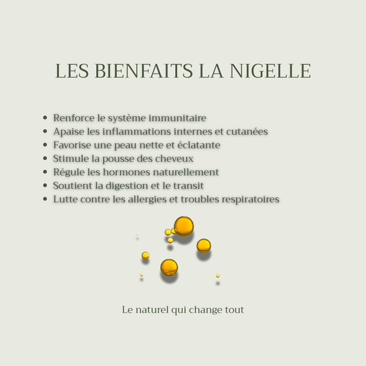 Huile de Nigelle d'Éthiopie