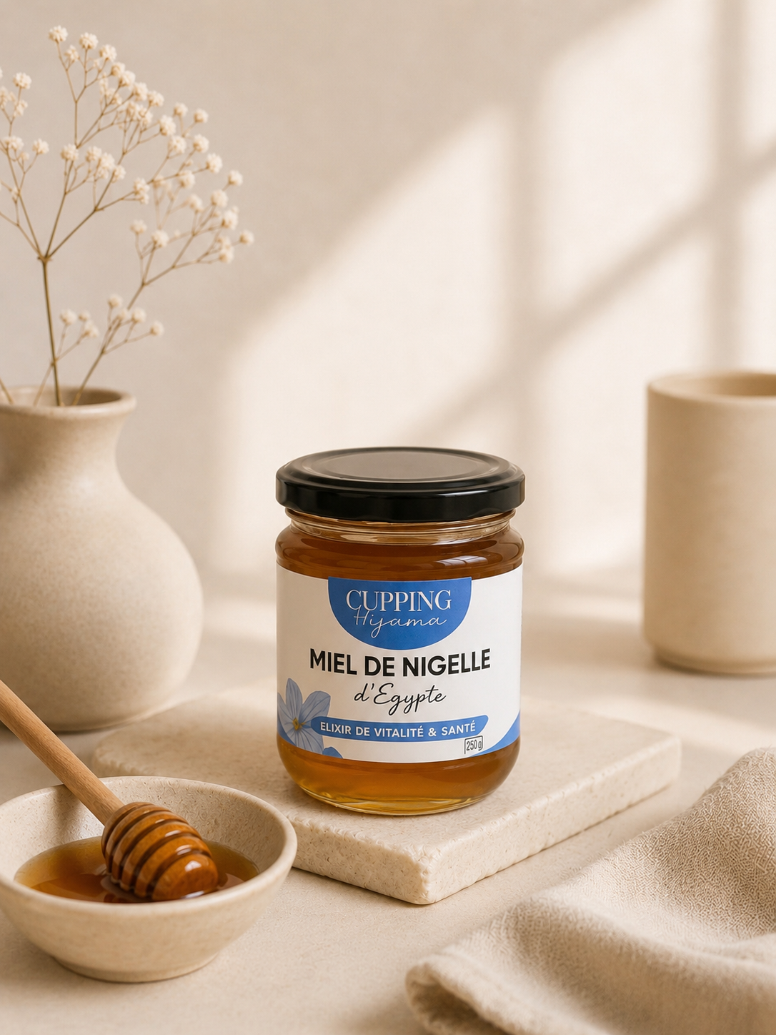 Miel de Nigelle d'Égypte - 250 g