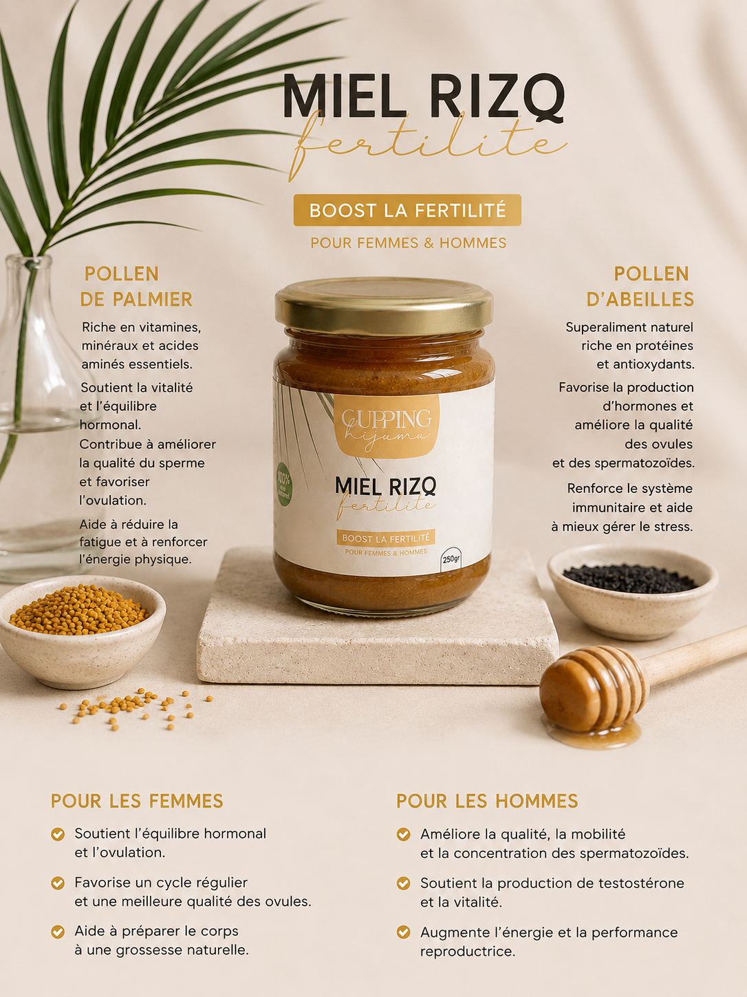 Miel fertilité